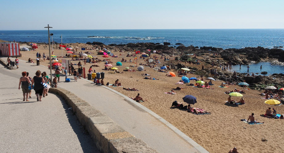 Praia do Castelo do Queijo, Porto, Portugal, Portugal